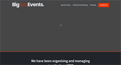 Desktop Screenshot of bigredevents.co.uk